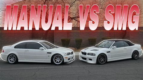 e46 m3 smg vs manual Reader