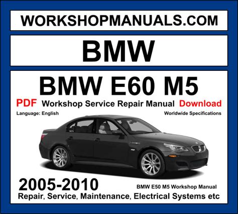 e60 m5 owners manual pdf PDF