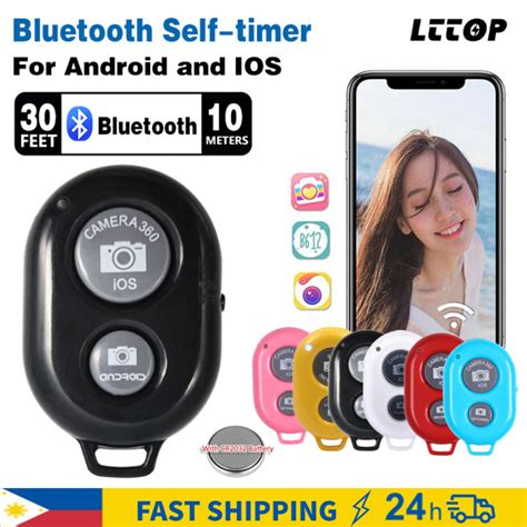 eTopxizu Bluetooth Self timer Controller Smartphone Doc