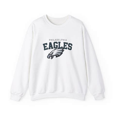 eagles crew neck sweatshirt