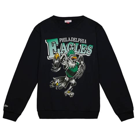 eagles mitchell and ness sweatshirt