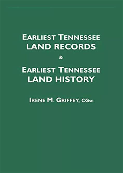 earliest tennessee land records and earliest tennessee land history Epub