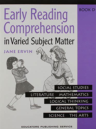 early reading comprehension in varied subject matter book a Kindle Editon