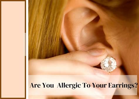 ears allergic to earrings