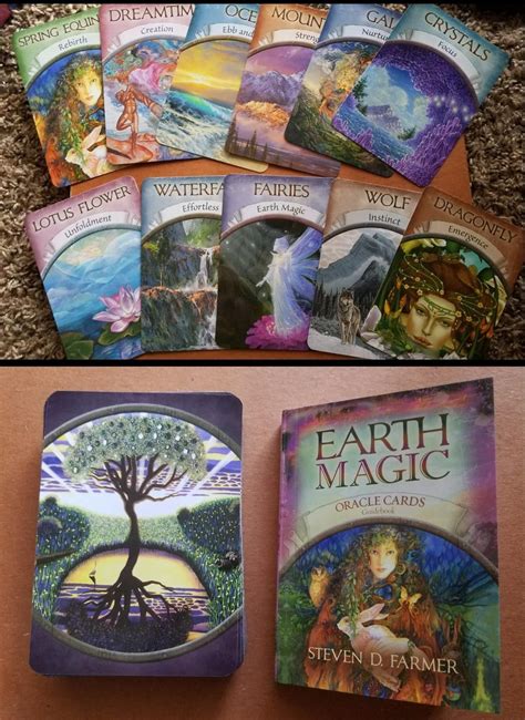 earth magic oracle cards a 48 card deck and guidebook Reader