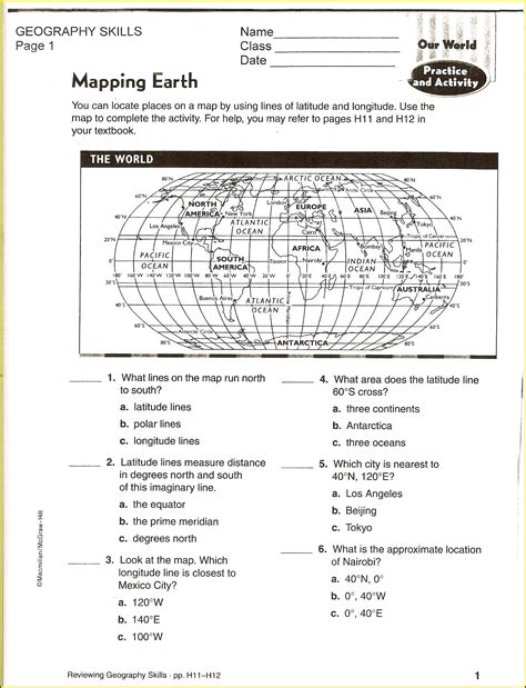 earth science if8755 answer key map features Kindle Editon