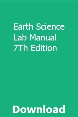 earth science lab manual answers 7th edition pdf Doc