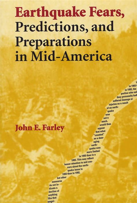 earthquake fears predictions and preparations in mid america Epub