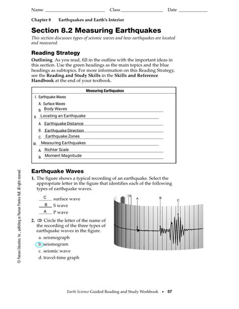 earthquakes guided and study Kindle Editon