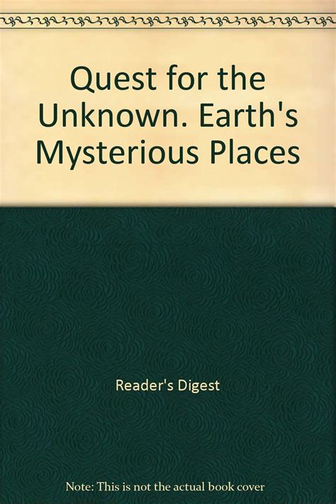 earths mysterious places quest for the unknown Epub