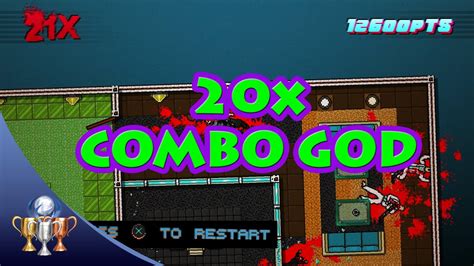 easiest way to get 20x combo in hotline miami 2