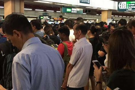 east west line train fault today