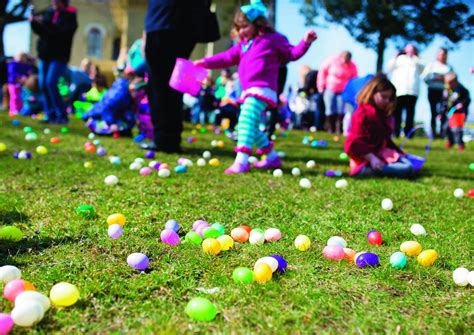 easter and egg hunt