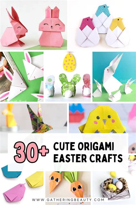 easter origami holiday origami PDF