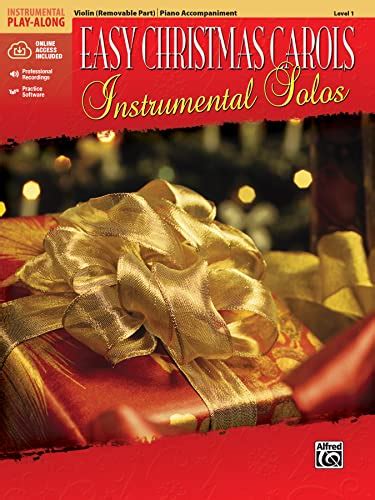 easy christmas carols instrumental solos for strings violin book and cd easy instrumental solos Reader