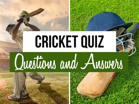 easy cricket quiz questions and answers PDF