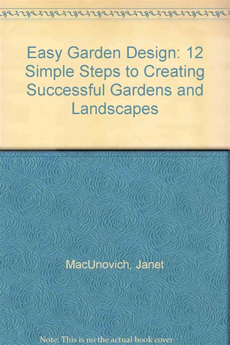 easy garden design 12 simple steps to creating successful gardens and landscapes Epub