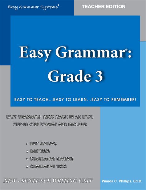 easy grammar grade 3 student workbook PDF