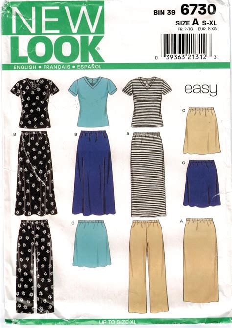 easy guide to sewing tops and t shirts skirts and pants Reader