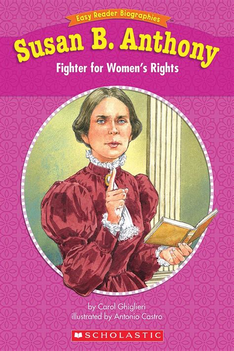 easy reader biographies susan b anthony fighter for womens rights Kindle Editon