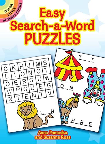 easy search a word puzzles dover little activity books PDF