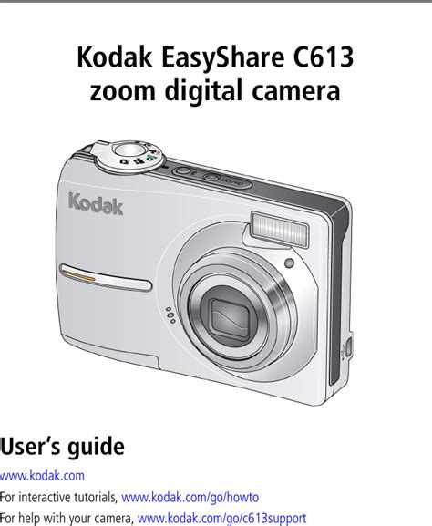 easyshare c613 digital camera manual Reader