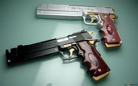 ebony and ivory guns