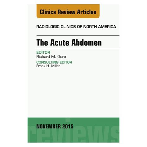 ebook acute abdomen radiologic clinics america PDF