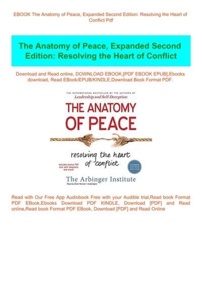 ebook anatomy peace expanded second resolving Epub