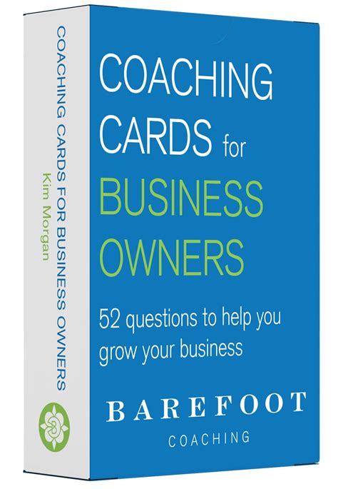 ebook coaching cards business owners barefoot Reader