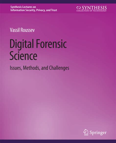 ebook forensics synthesis lectures information security PDF