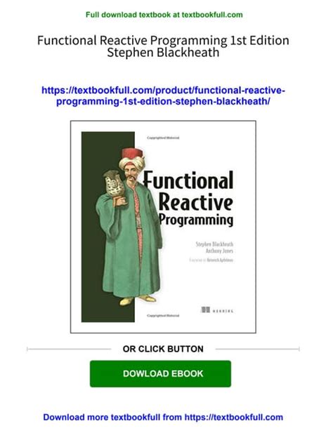 ebook functional reactive programming stephen blackheath Epub