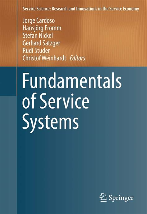 ebook fundamentals service systems science innovations PDF