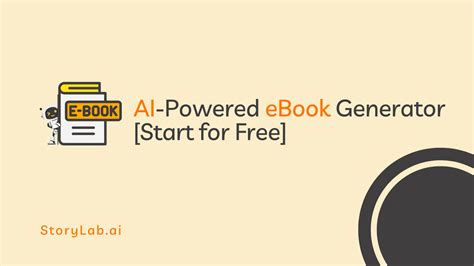 ebook generator ai free