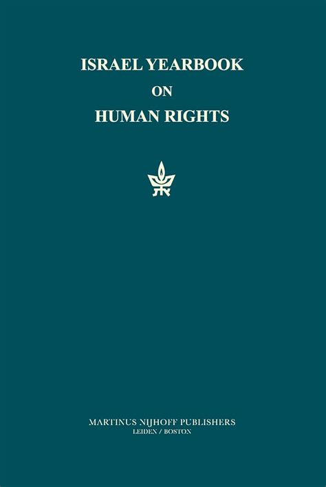 ebook israel yearbook human rights dinstein Epub