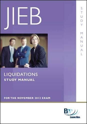 ebook jieb liquidations study manual Kindle Editon