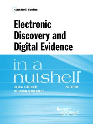 ebook online electronic discovery digital evidence nutshell Epub