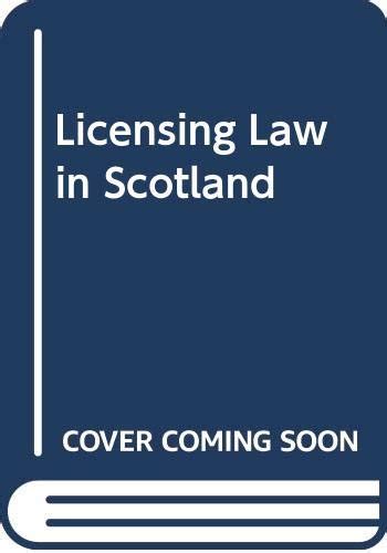 ebook online licensing law scotland j cummins Epub