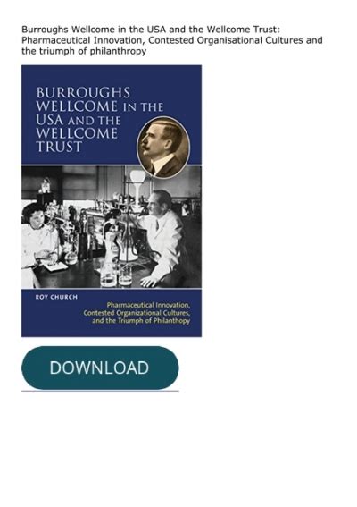 ebook pdf burroughs wellcome trust pharmaceutical organizational Doc