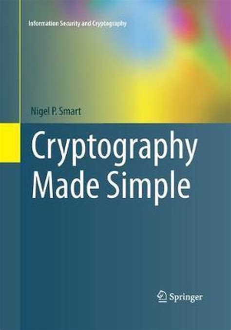 ebook pdf cryptography made simple information security PDF