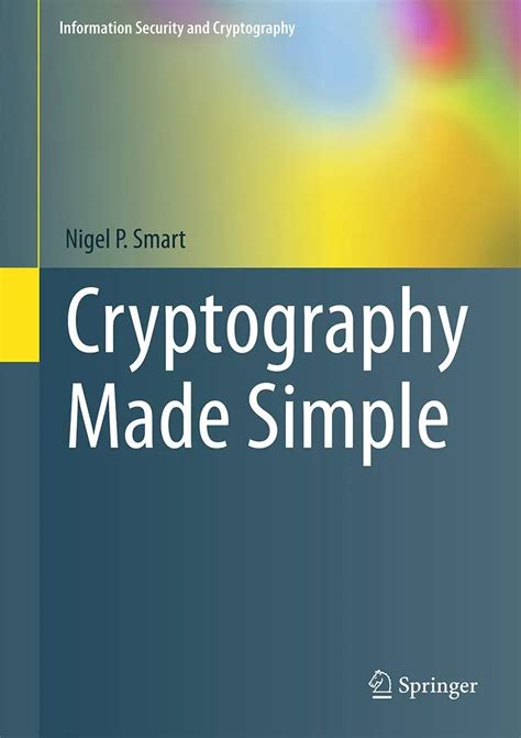 ebook pdf cryptography made simple information security PDF