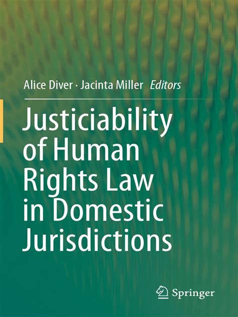 ebook pdf justiciability human rights domestic jurisdictions Epub
