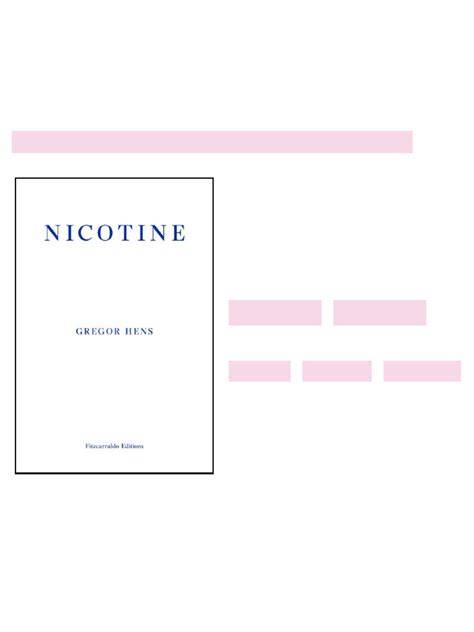 ebook pdf nicotine gregor hens Doc