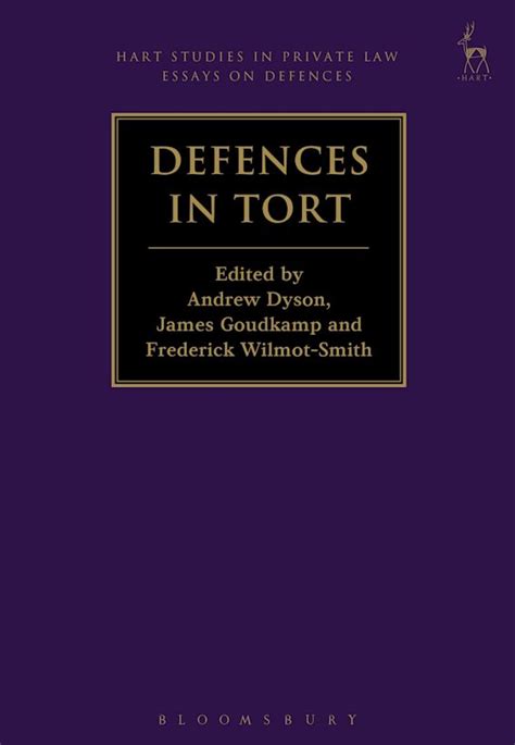 ebook pdf tort defences hart studies private PDF