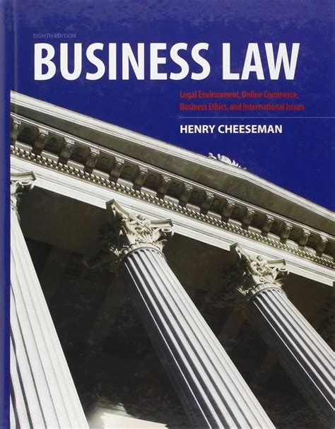ebook-business-law-8th-edition-cheeseman Ebook Epub