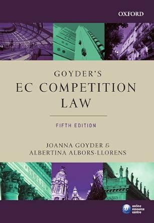 ec competition law oxford european community law library Kindle Editon