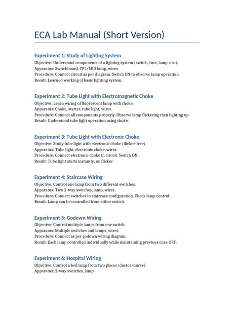 eca lab manual pdf Reader