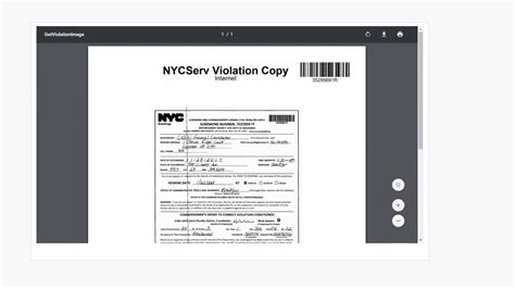 ecb nyc ticket finder