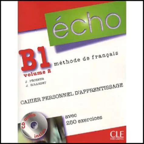 echo b1 volume 2 methode de francais pdf Reader