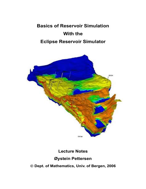 eclipse 300 reservoir simulator manual PDF